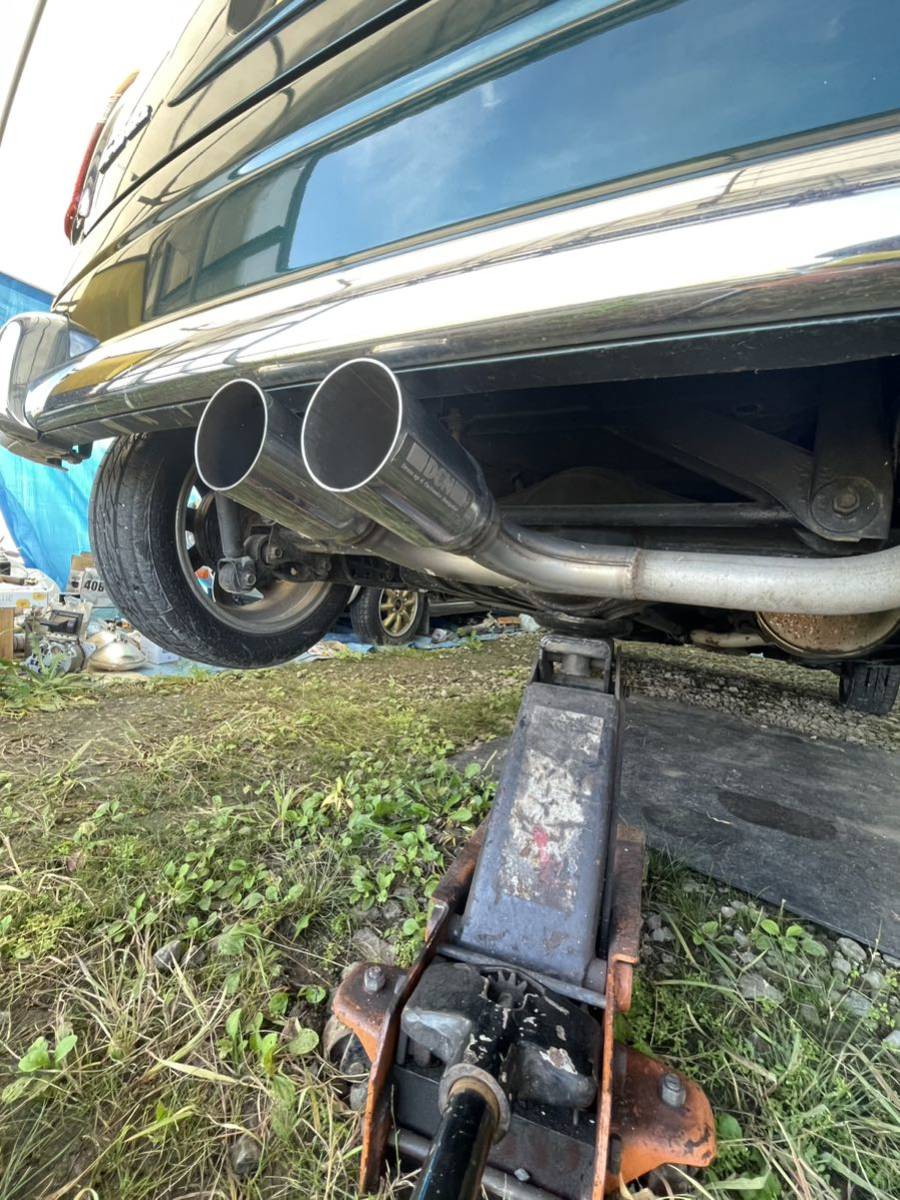 ダイハツ ミラジーノ DCN センターマフラー ダブルだし L700S