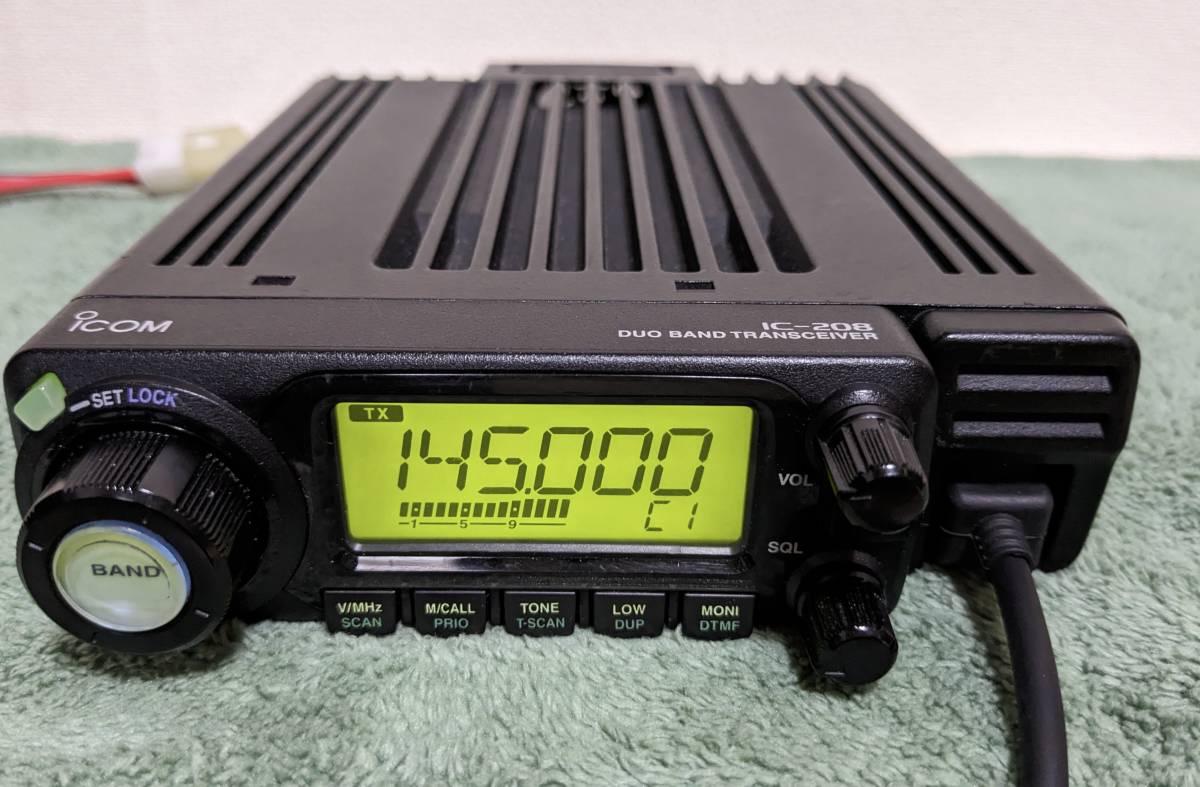 ICOM アイコム ICOM IC-208D 50W機144/430MHz ICー208D 50W ICOM IC-208D