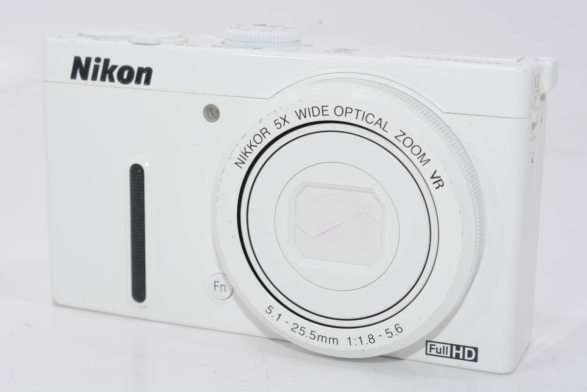 【外観特上級】Nikon デジタルカメラ COOLPIX P330 ホワイト　#a11549