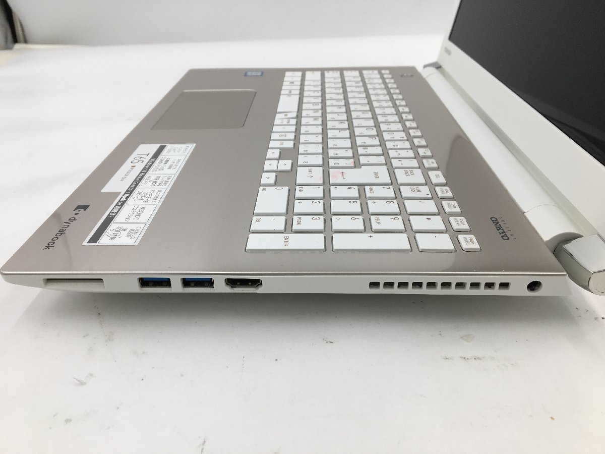 dynabook T65 シルバー ノートPC 定番，新作 ♪△【TOSHIBA 東芝】ノートPC/Core i7 7500U(第7世代)/HDD