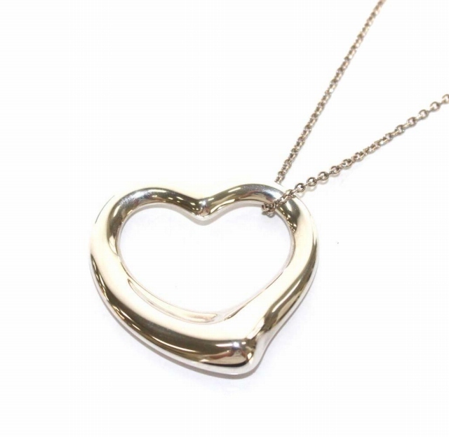 ティファニー TIFFANY & CO. ビッグ オープンハート ネックレス
