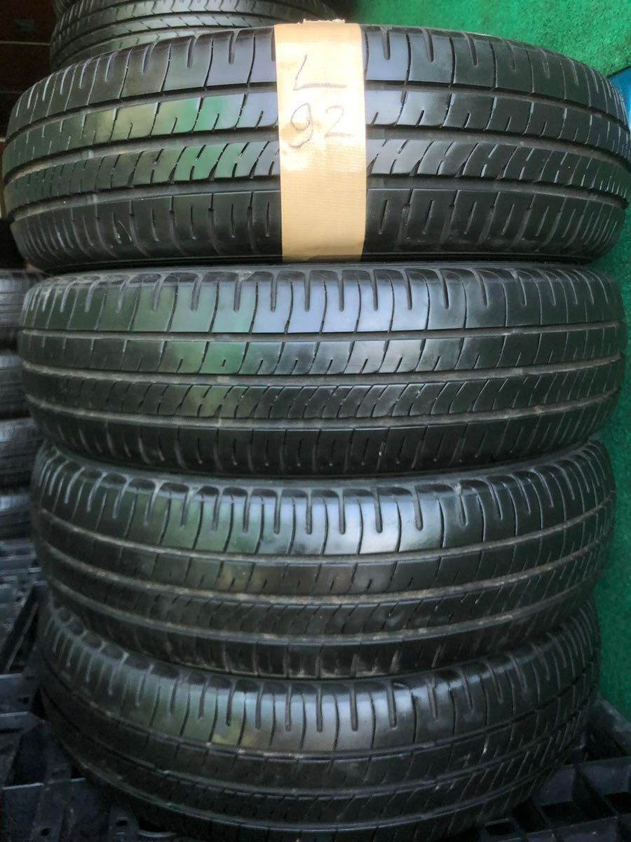 バリ溝◇ 165/65R14 ◇ダンロップ ENASAVE EC203 ◇ 4本セット2016年