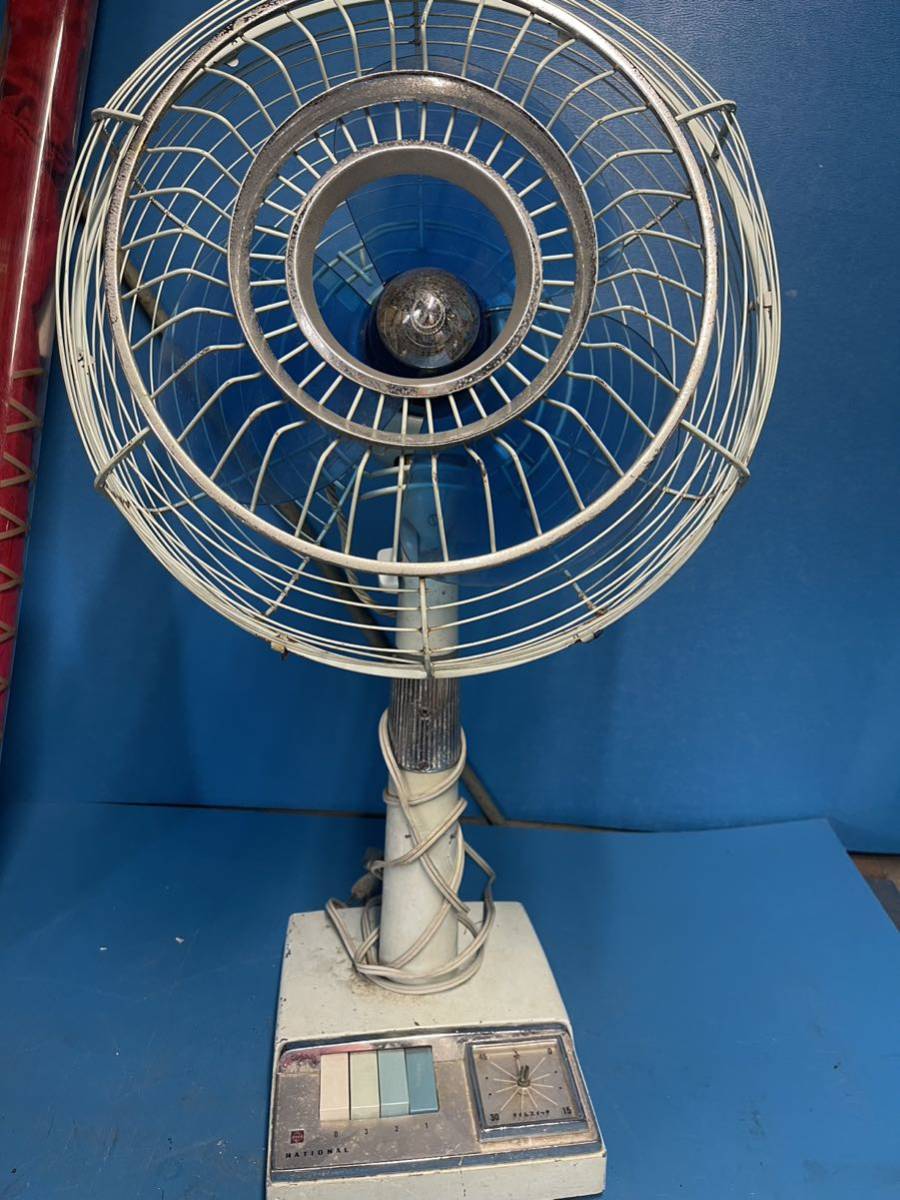扇風機 National ナショナル 昭和レトロ - ELECTRIC FAN NATIONAL 9