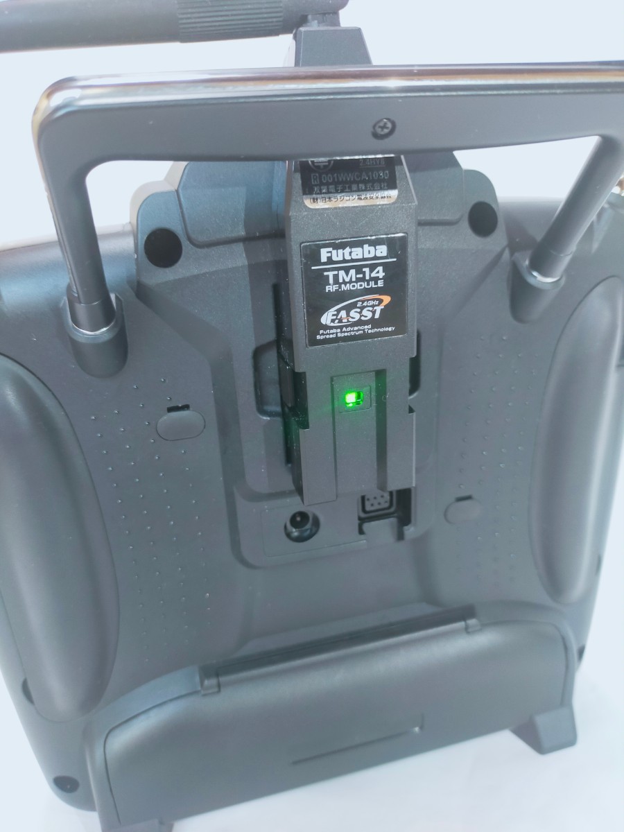 フタバ送信機 T12FGA+TM14モジュール2.4GHz FASST 美品です 【公式通販】