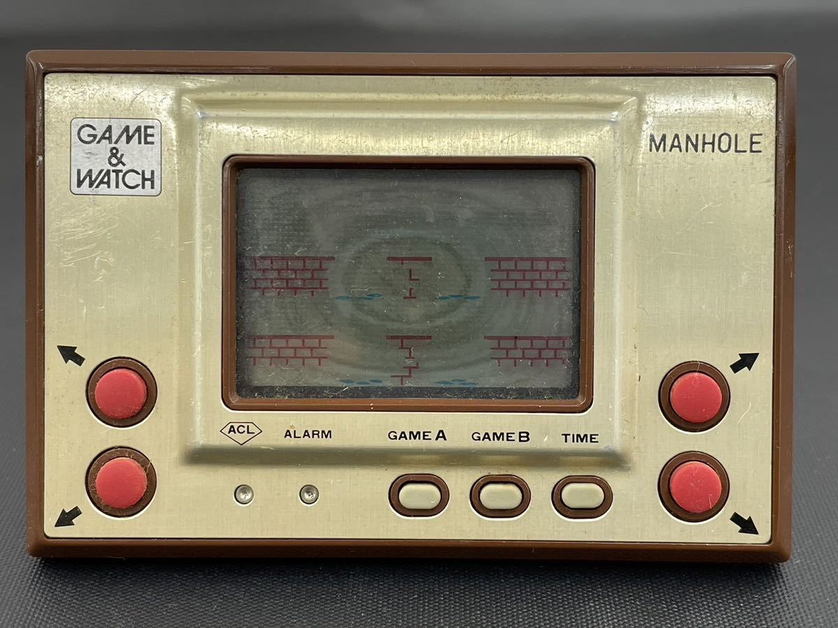 Nintendo GAME＆WATCH MANHOLE ニンテンドーゲームアンドウォッチ