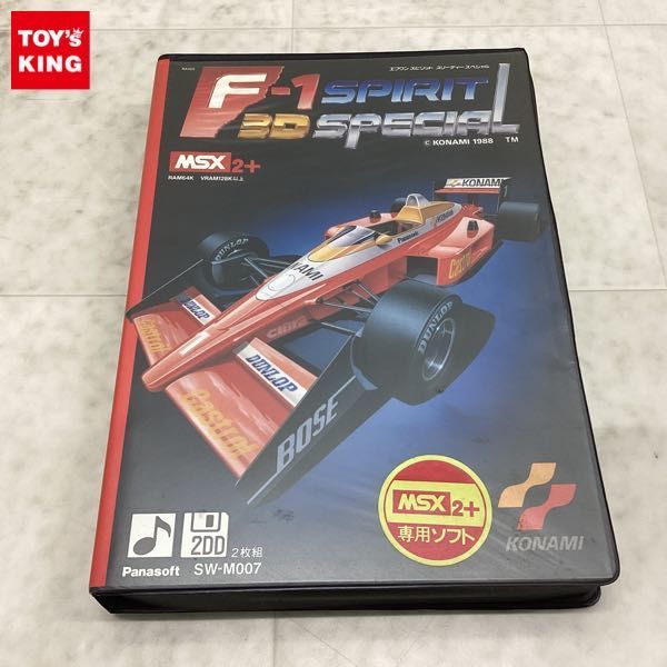 MSX F-1 - Yahoo!オークション コナミ Special 3D Spirit KONAMI