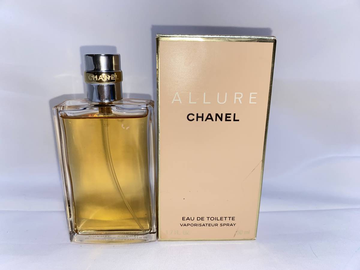 残量多　シャネル　ＣＨＡＮＥＬ　アリュール　オードゥトワレット　ヴァポリザター　５０ｍｌ