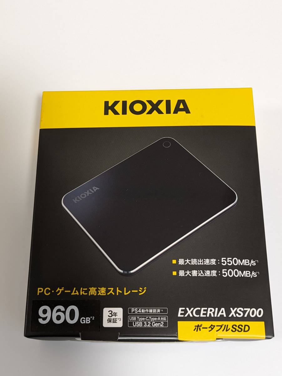 (新品・未開封) キオクシア KIOXIA SSD 960GB SSD-PK960U3-BA/N
