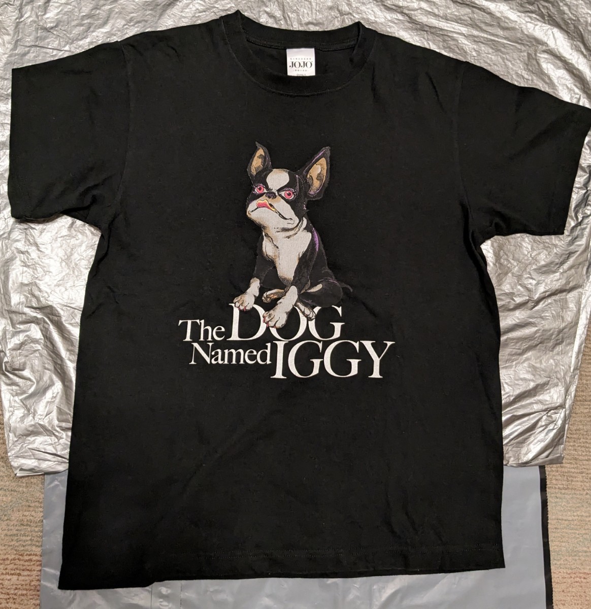 ジョジョの奇妙な冒険 ジョジョ展 イギー Tシャツ L 荒木飛呂彦原画展