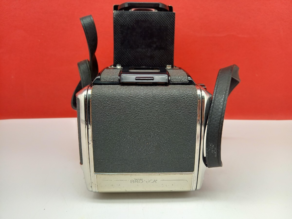 【動作品】ゼンザブロニカ EC NIKKOR-P.C Zenza Bronica □ ZENZA BRONICA MODEL C ボディ NIKKOR-P 75mm F2.8 レンズ 中判