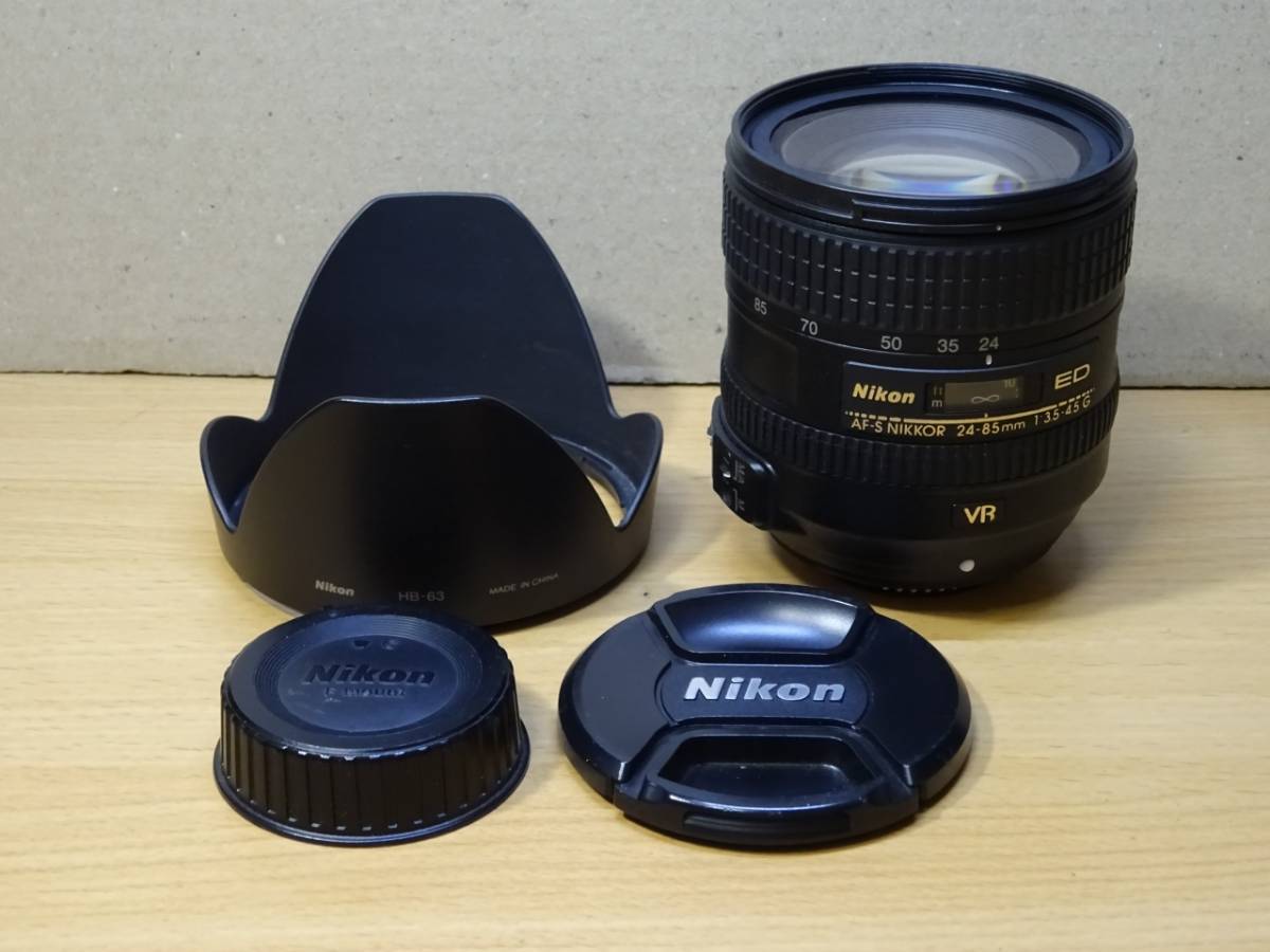AF-S 24-85mm Nikon ED VR Nikkor NIKKOR f⁄3.5-4.5G F3.5-