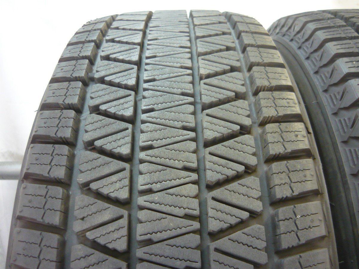 1円開始】バリ山！ブリザック DM-V3□225/65R17○8分山 4本 検査済み