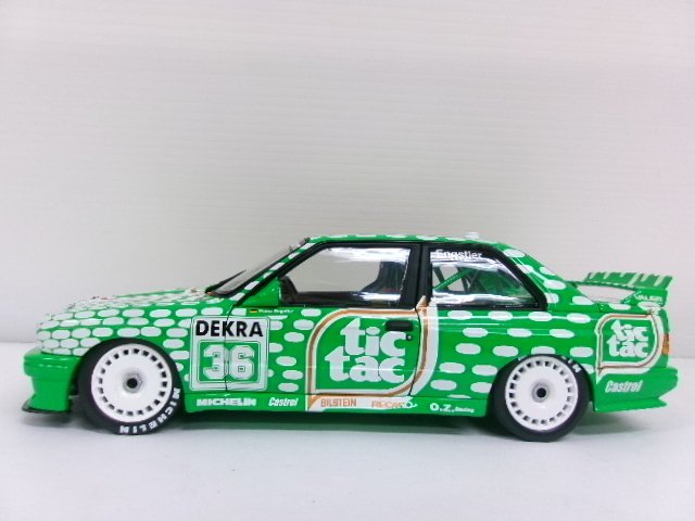 BMW特注 ミニチャンプス 1/18 BMW M3 (E30) #36 DTM 1992 Tic Tac