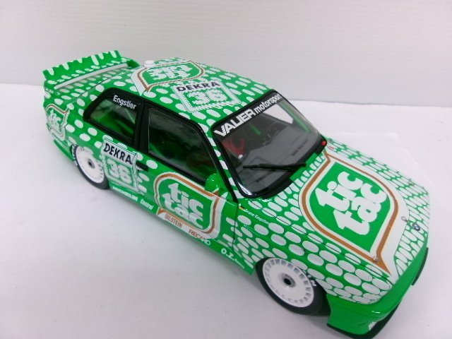 BMW特注 ミニチャンプス 1/18 BMW M3 (E30) #36 DTM 1992 Tic Tac