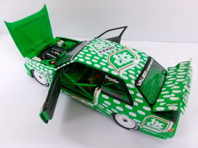 超レアモデル❗️ミニカー 1/18 ミニチャンプス  M3 アートカー BMW特注 ミニチャンプス 1/18 BMW M3 (E30) #36 DTM 1992 Tic Tac