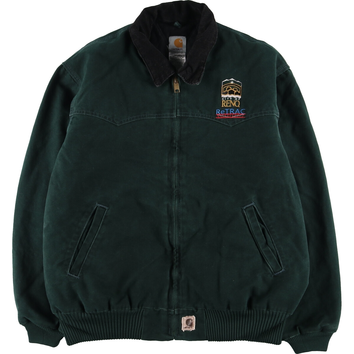 古着 カーハート Carhartt サンタフェジャケット ダックワークジャケット メンズXL /eaa386621