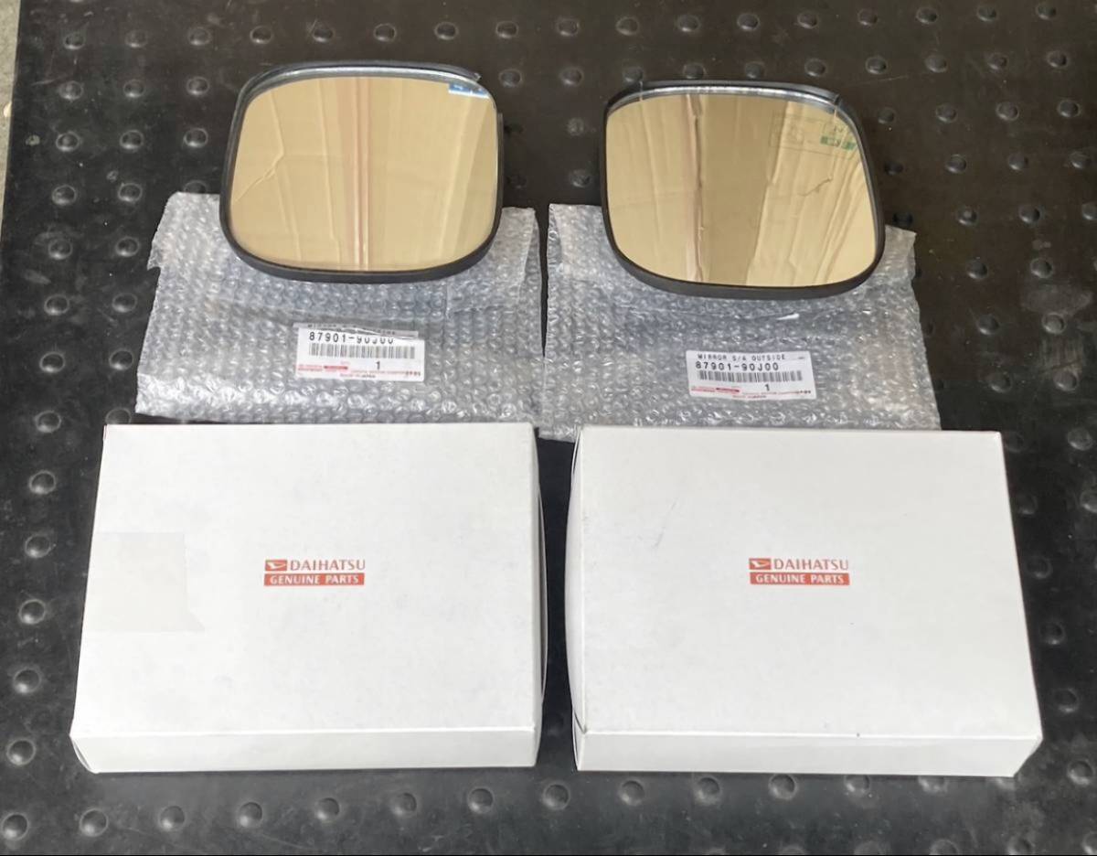 ダイハツ ミラ ウォークスルーバン ドアミラー 左右 　純正品