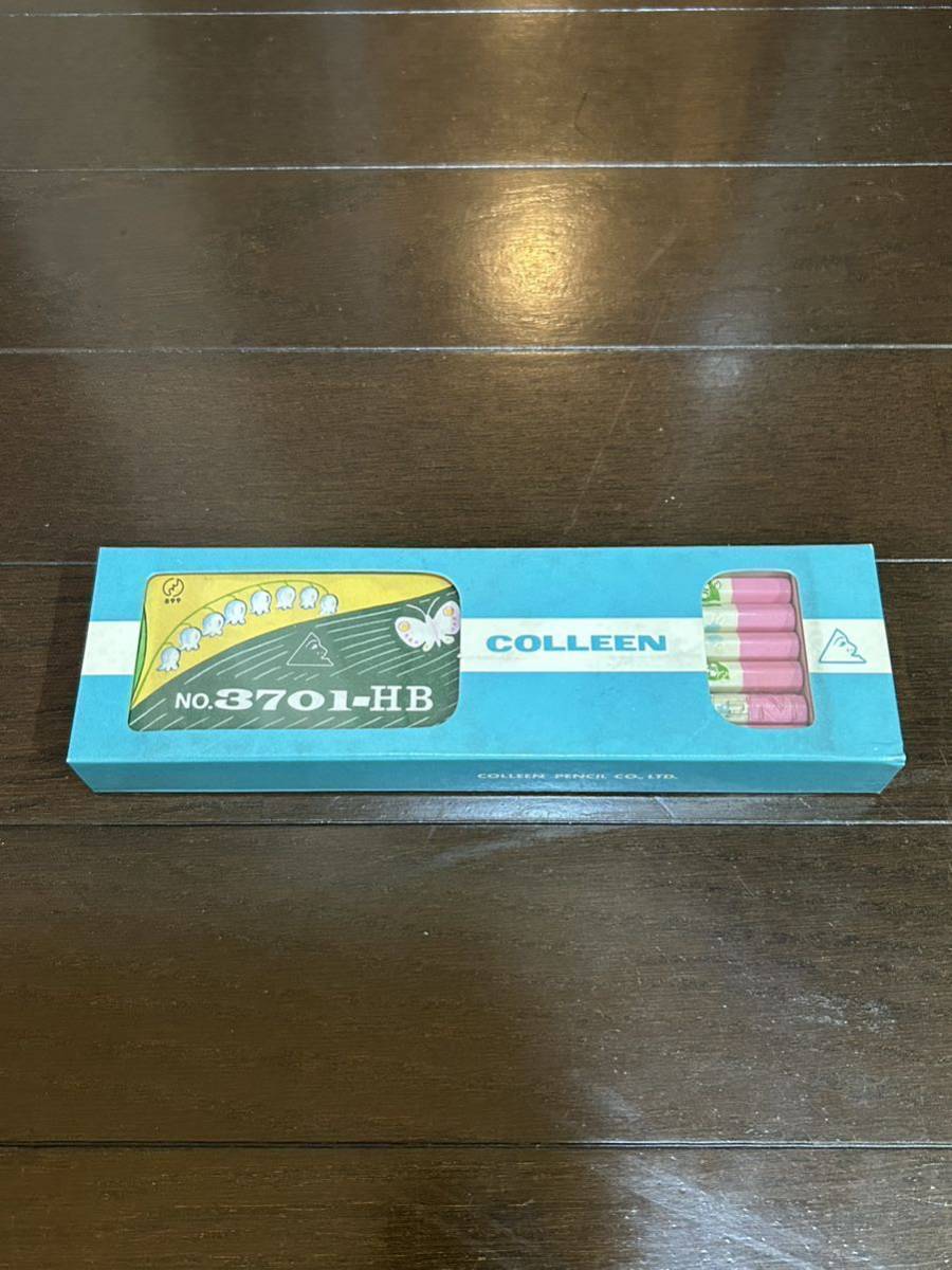 廃盤 昭和レトロ COLLEEN 3701 HB コーリン鉛筆 HB NO.344 1グロス入