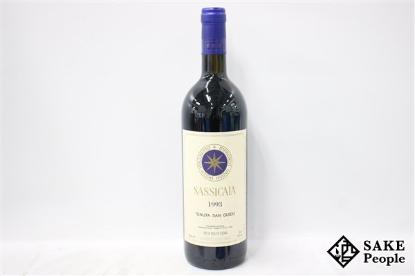 □注目! サッシカイア 1993 750ml 12％ イタリア 赤 サッシカイア