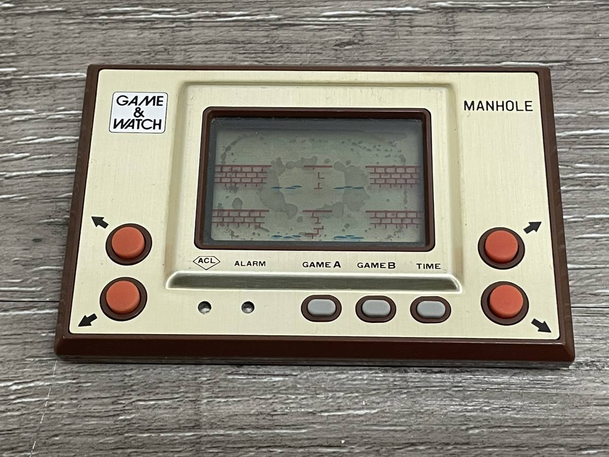 ☆ ゲームウォッチ ☆ GAME＆WATCH マンホール MH-06 動作品 MANHOLE