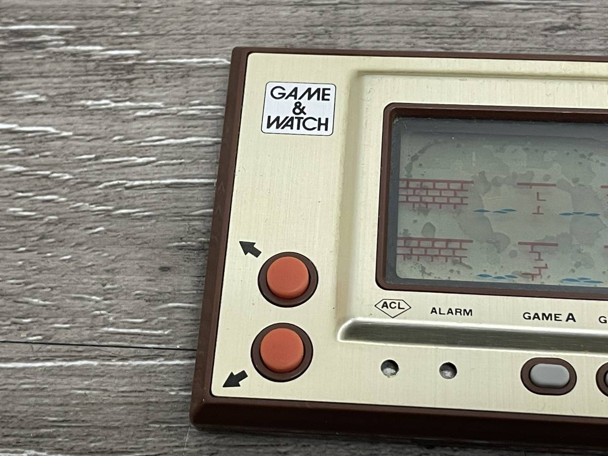 ☆ ゲームウォッチ ☆ GAME＆WATCH マンホール MH-06 動作品 MANHOLE