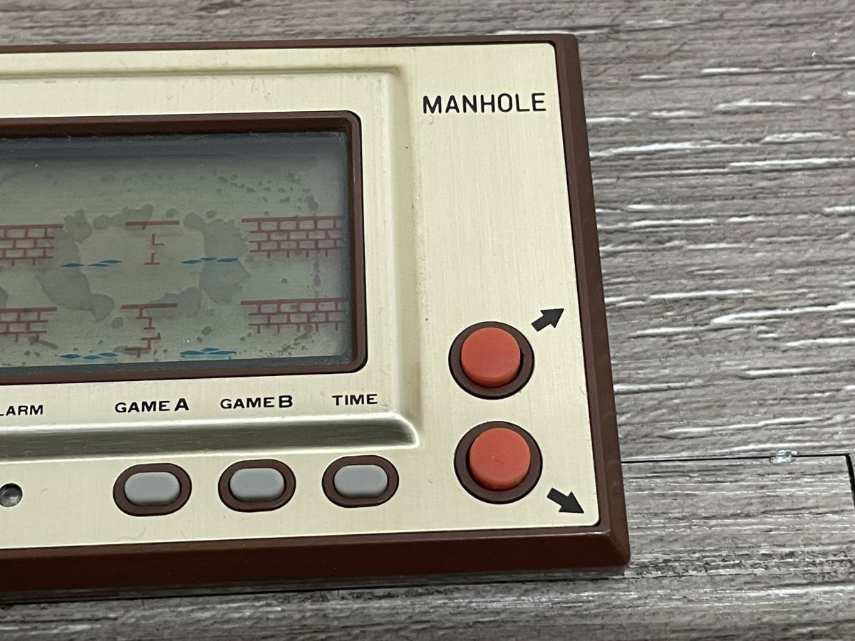 ☆ ゲームウォッチ ☆ GAME＆WATCH マンホール MH-06 動作品 MANHOLE