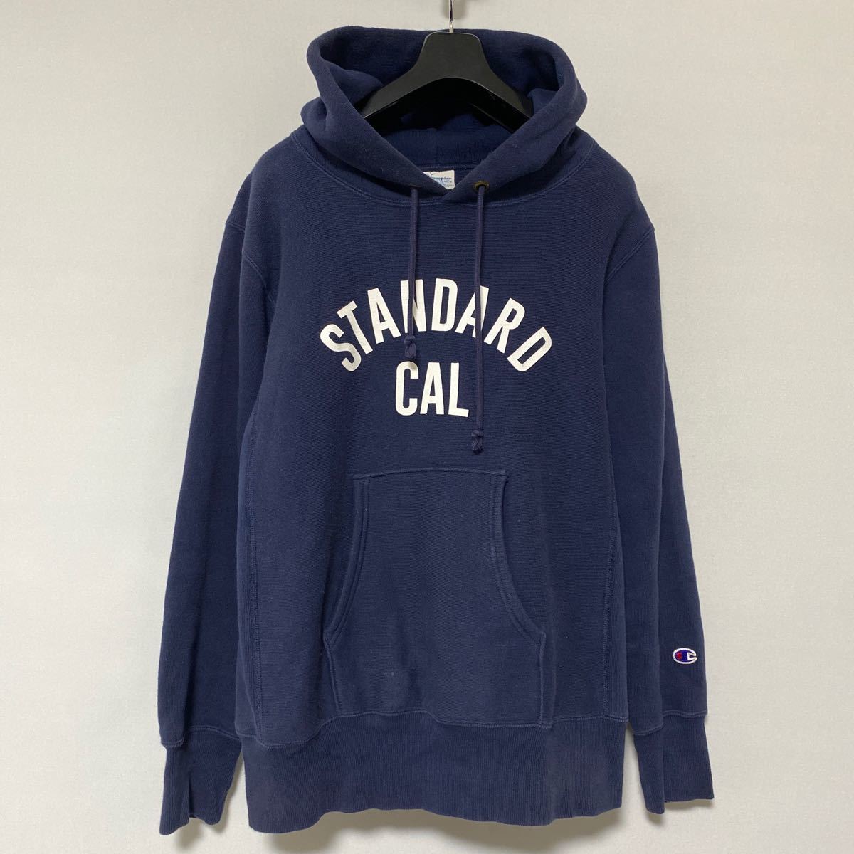 美品 スタンダードカリフォルニア チャンピオン リバースウィーブ スウェット パーカー M Champion standard California REVERSE WEAVE