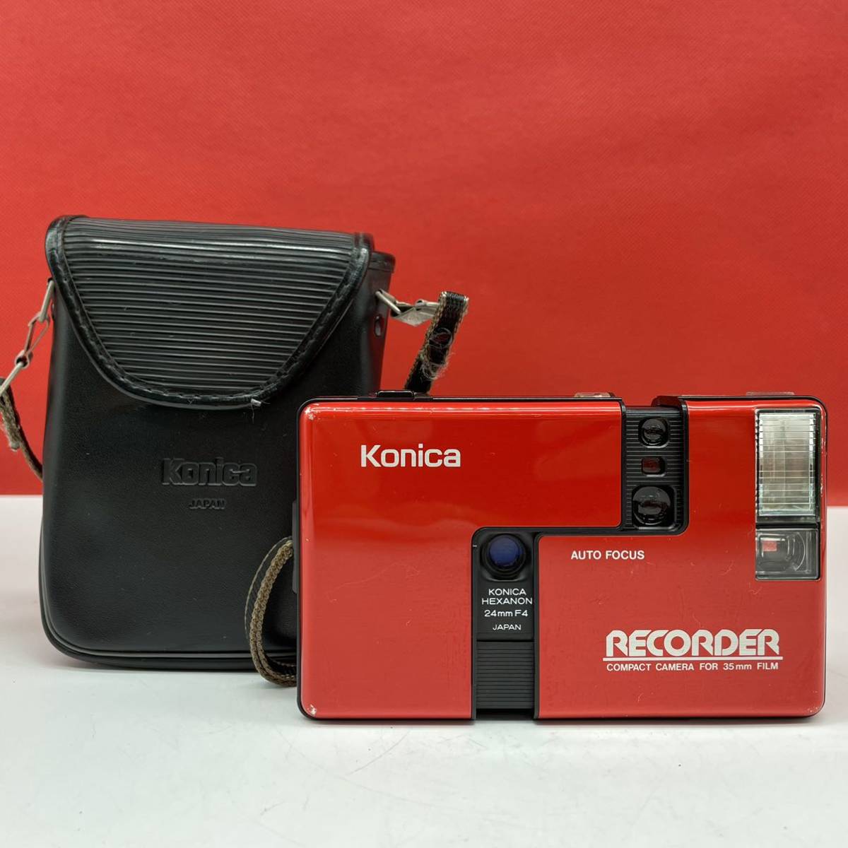 □ KONICA RECORDER フィルムカメラ コンパクトカメラ HEXANON □ KONICA RECORDER フィルムカメラ コンパクトカメラ HEXANON