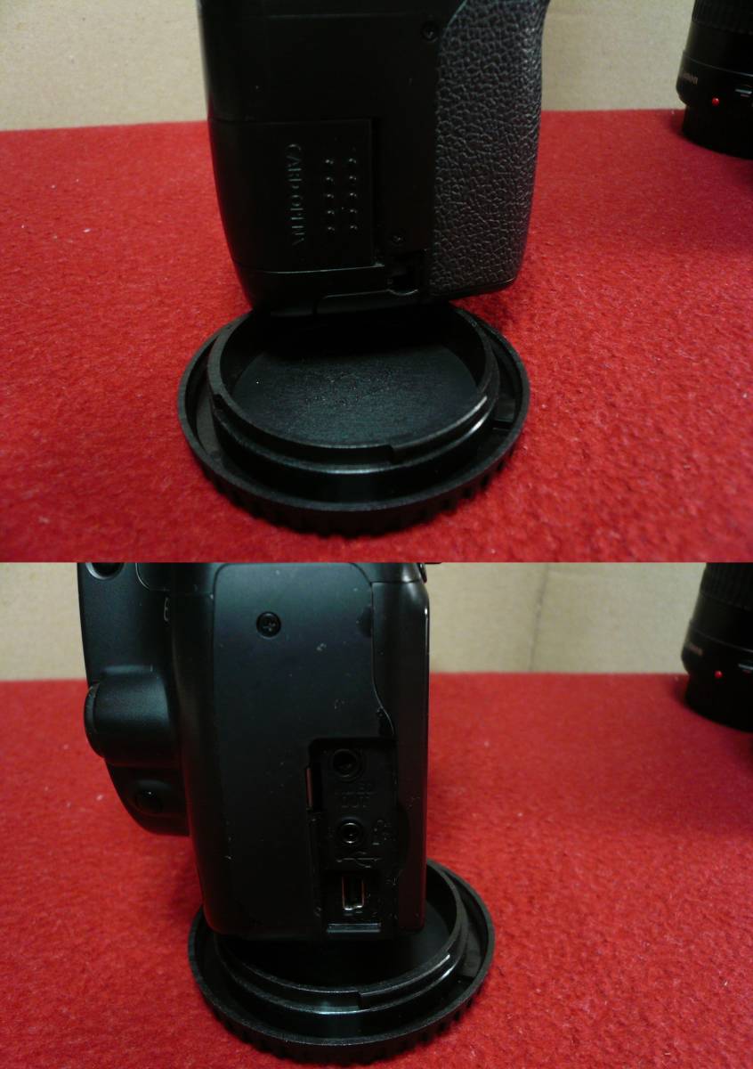 CANON EOS Kiss X2+レンズ2本(80+200mm)+の中古品 (6118ショット) 全て