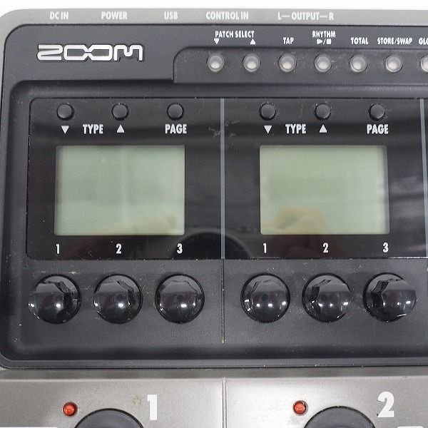 ZOOM/ズーム G3 Ver 2.10 Guitar Effects & Amp Simulator Pedal