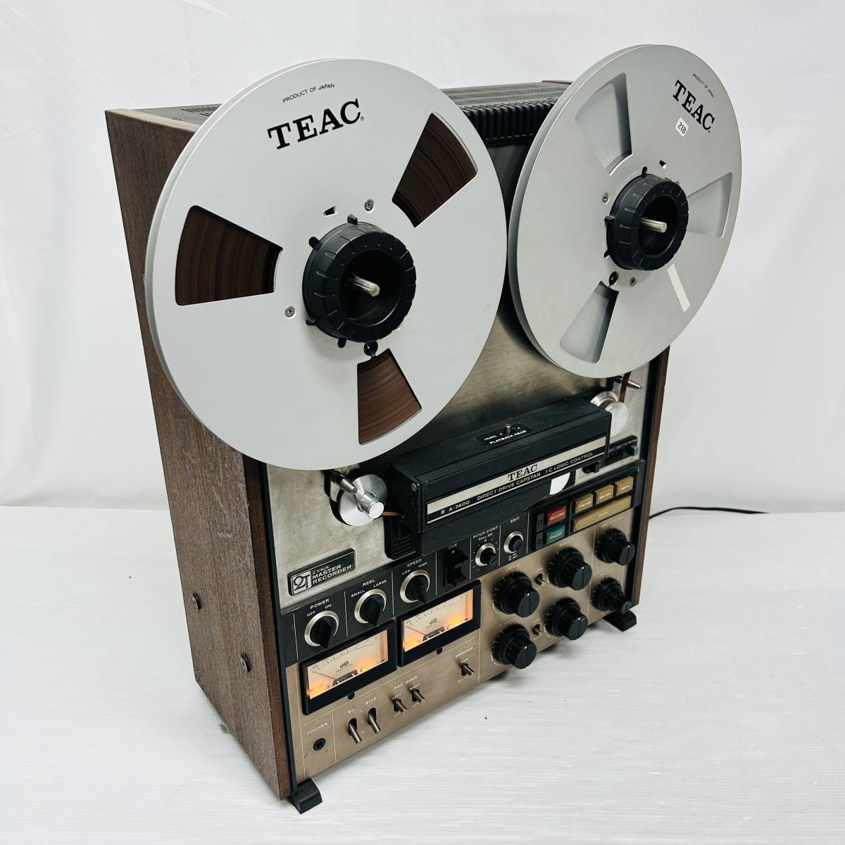 オープンリールデッキ TEAC ティアック オーディオ機器 A-7400-2T ☆1