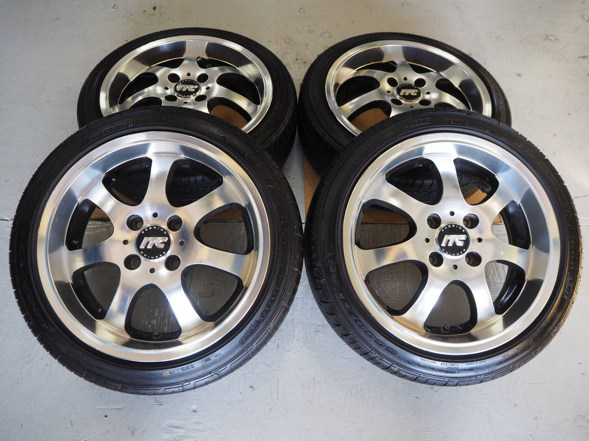 RAYS ITC SEBRING SPORT 15インチ レイズ +45 深リム - 4H 5.5J 4本 
