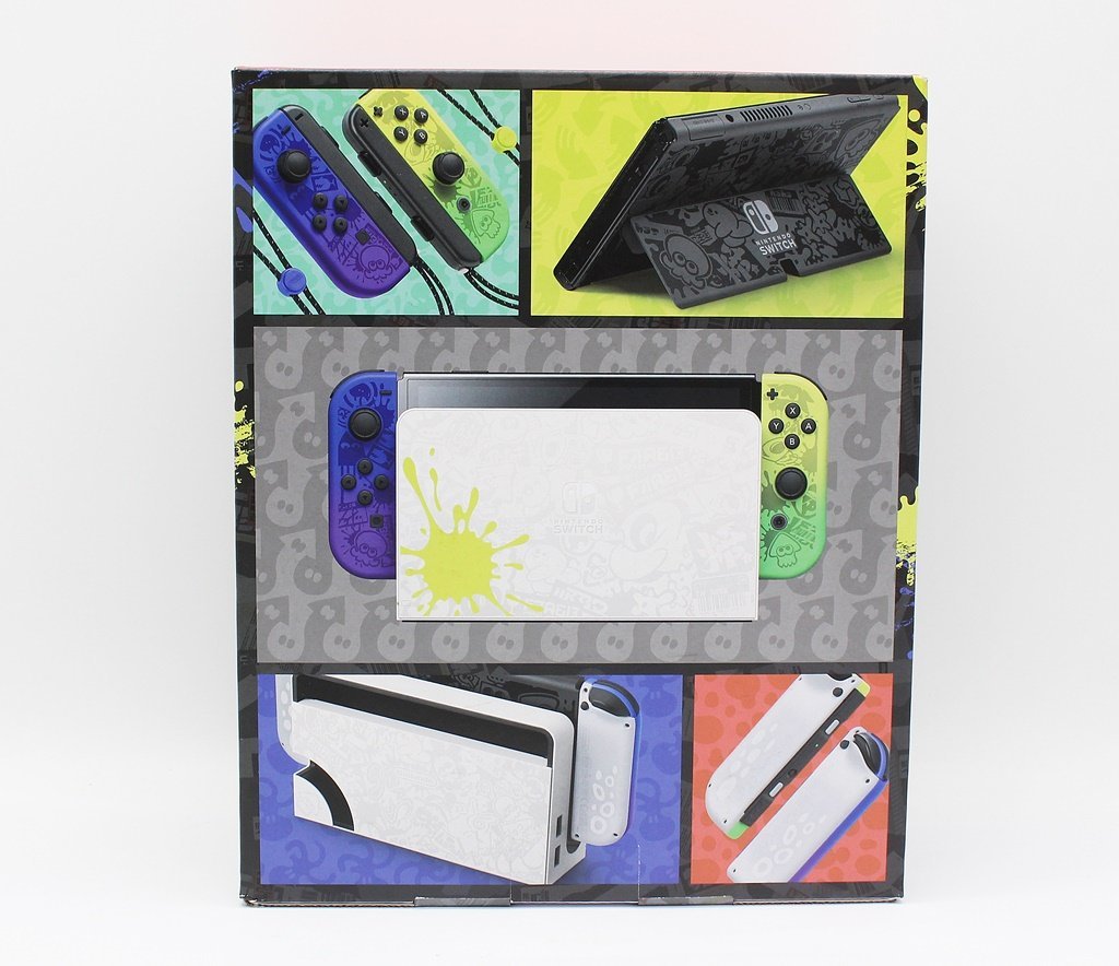 1円【未使用】 任天堂 ニンテンドー Switch スイッチ 本体 有機ELモデル スプラトゥーン3 エディション HEG-S-KCAAA z23-3749 z_e