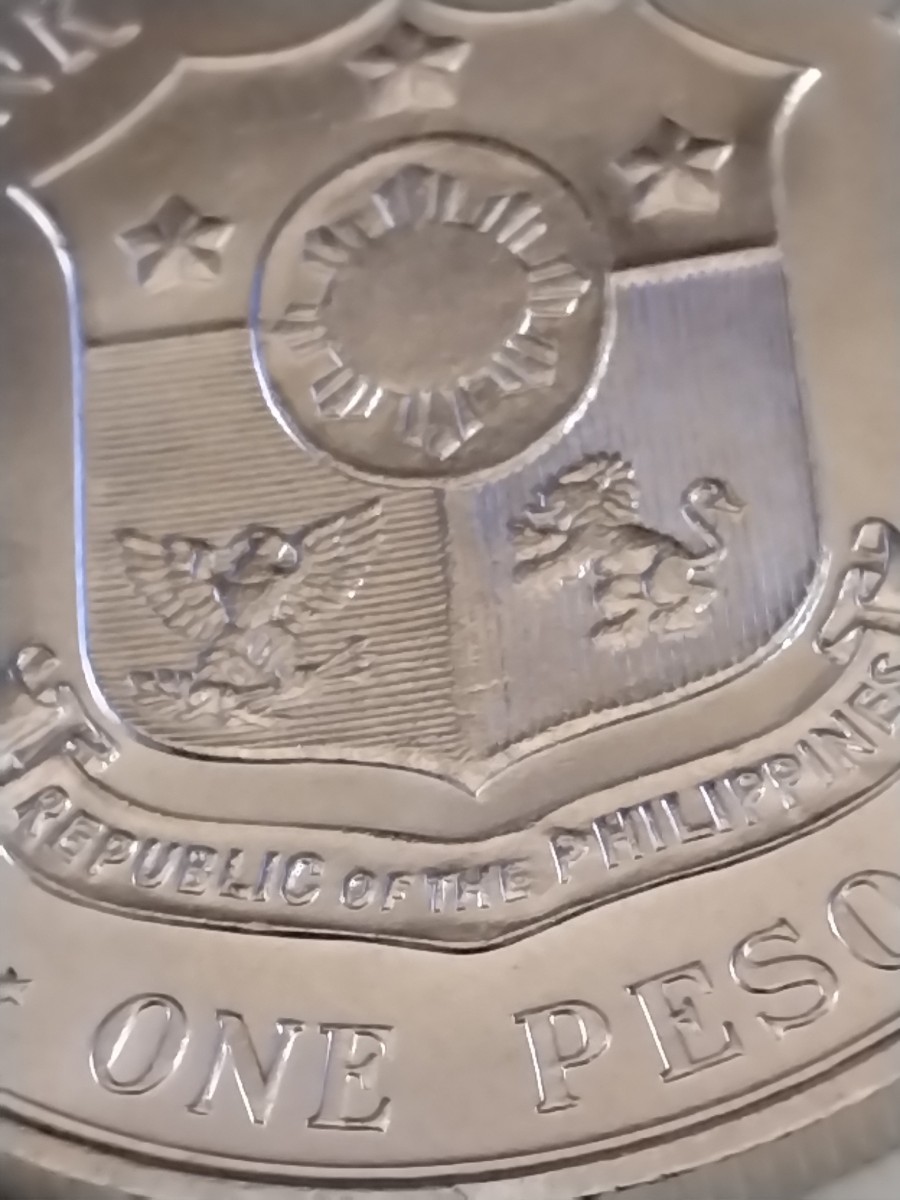 フィリピン 1963 1ペソ銀貨 100th Anniversary Birth of Andres