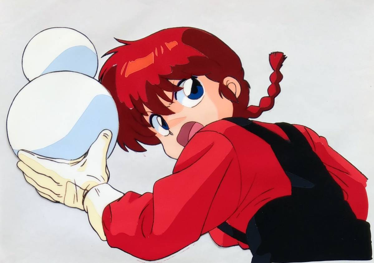 らんま1/2 セル画 女らんま 早乙女乱馬 動画貼り付き 高橋留美子 らんま