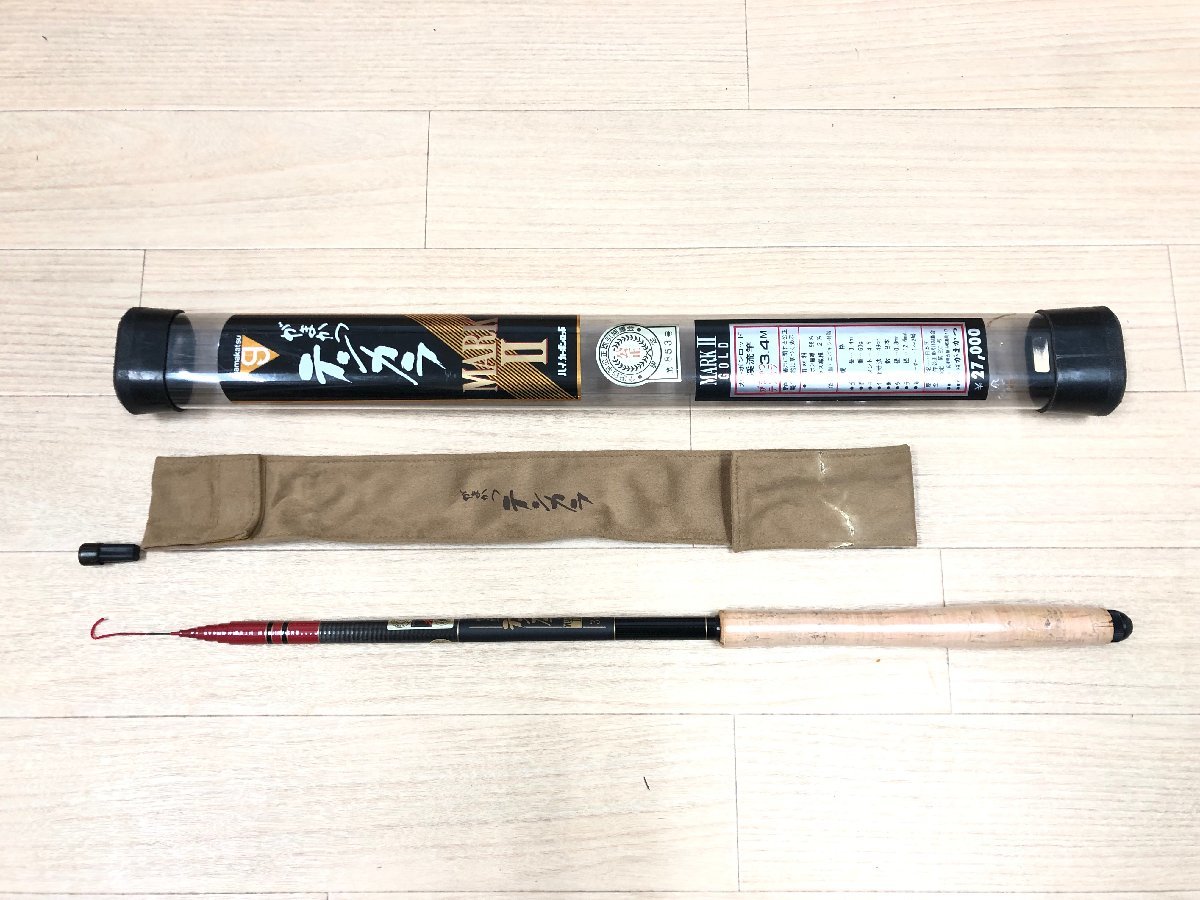 がまかつ がま渓流 テンカラ マーク2 MARKⅡ 34 Yahoo!オークション