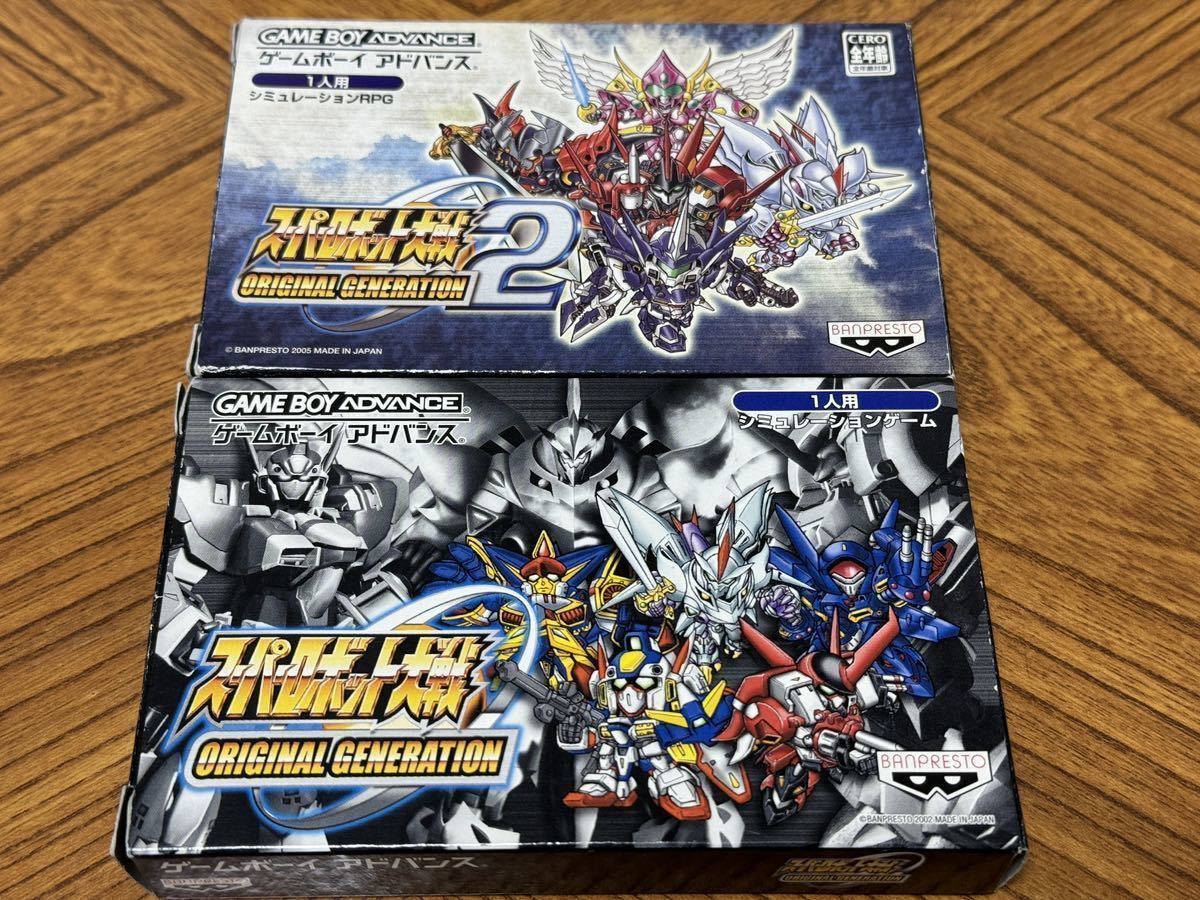 中古品 ゲームボーイアドバンス GBA スーパーロボット大戦 オリジナル