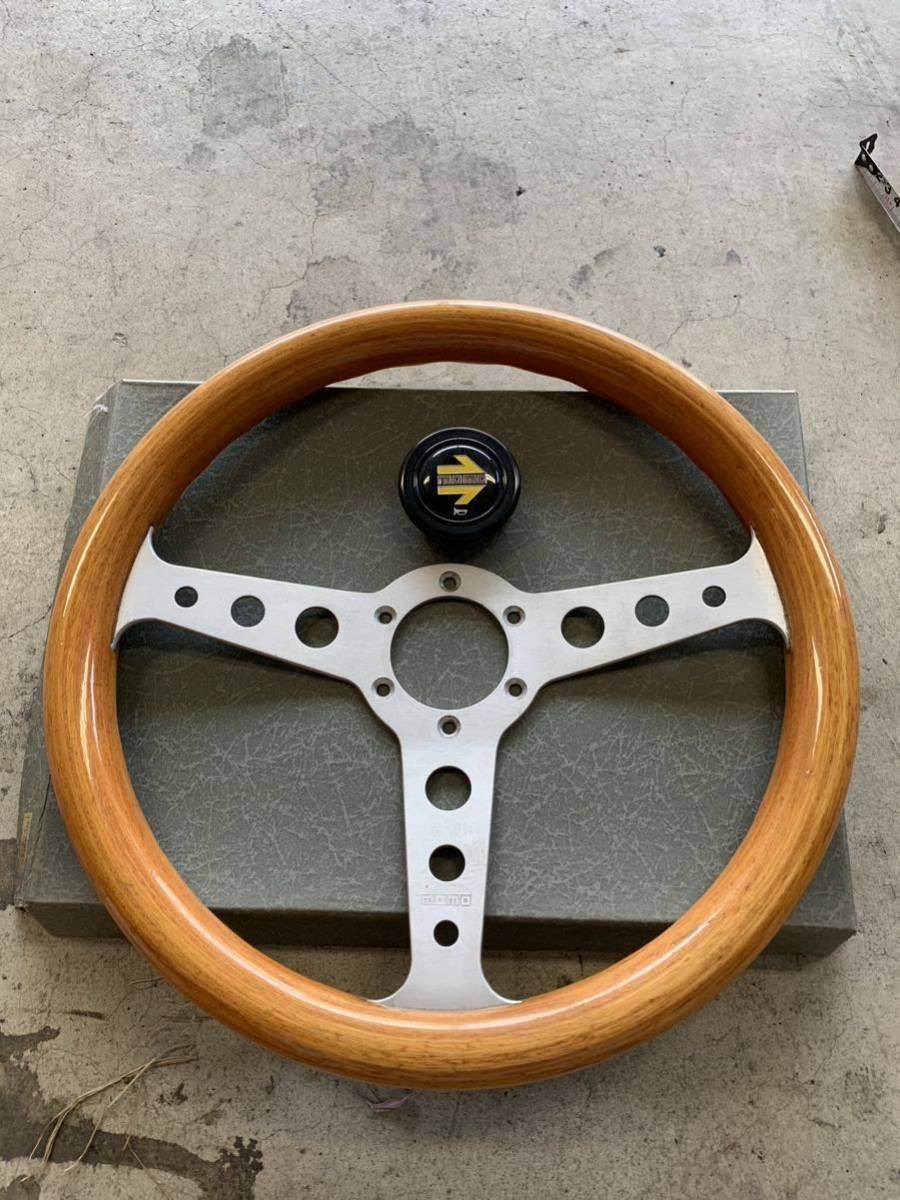 momo superindy スーパーインディ34パイ ホーンボタン付属 モモ 当時物 スーパーインディ ウッド MOMO 34.5φ ホーンボタン付 ネジ