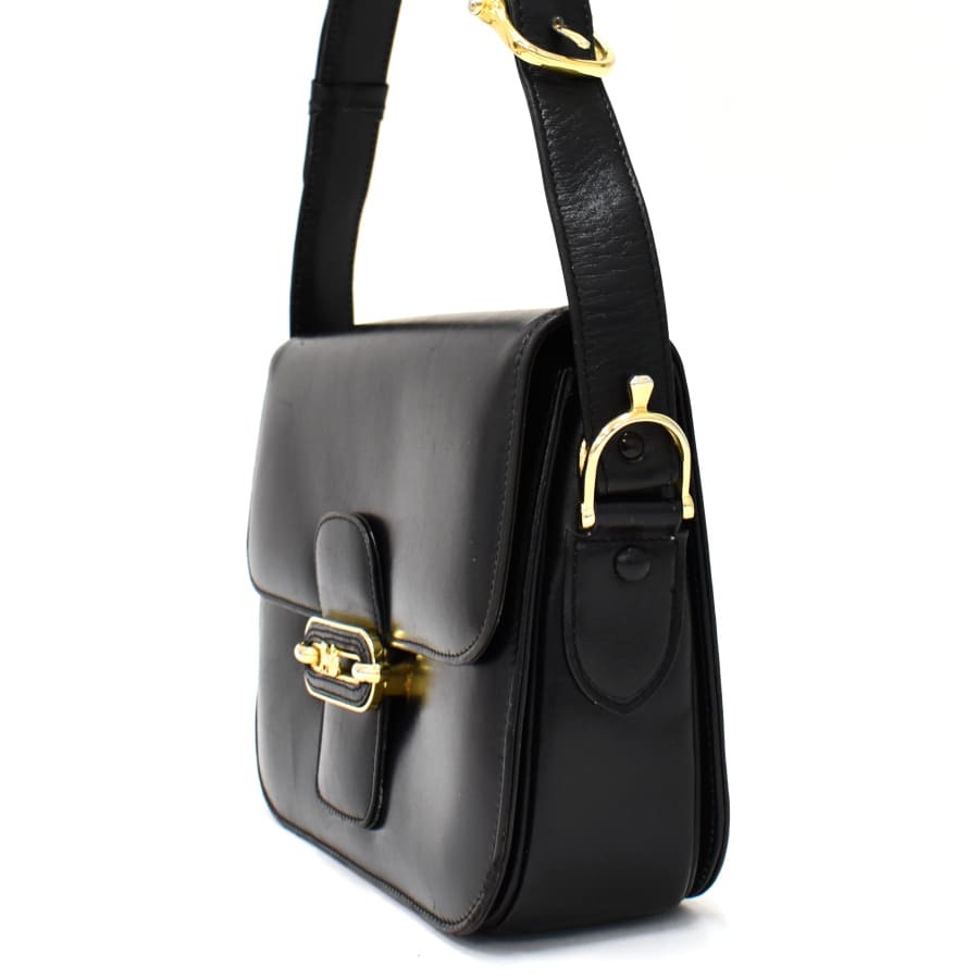 1円スタート 極美品 セリーヌ CELINE オールド ショルダーバッグ