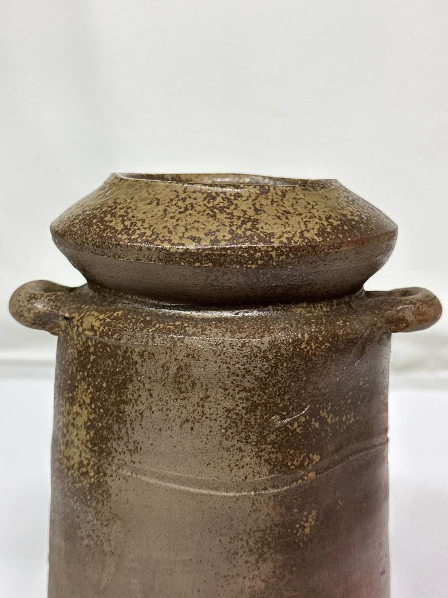 備前焼 花器 花入 山本陶秀造 共箱