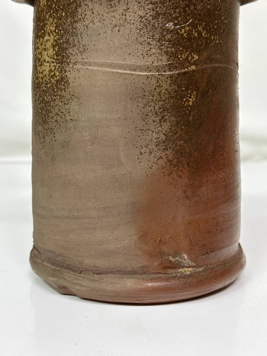 備前焼 花器 花入 山本陶秀造 共箱