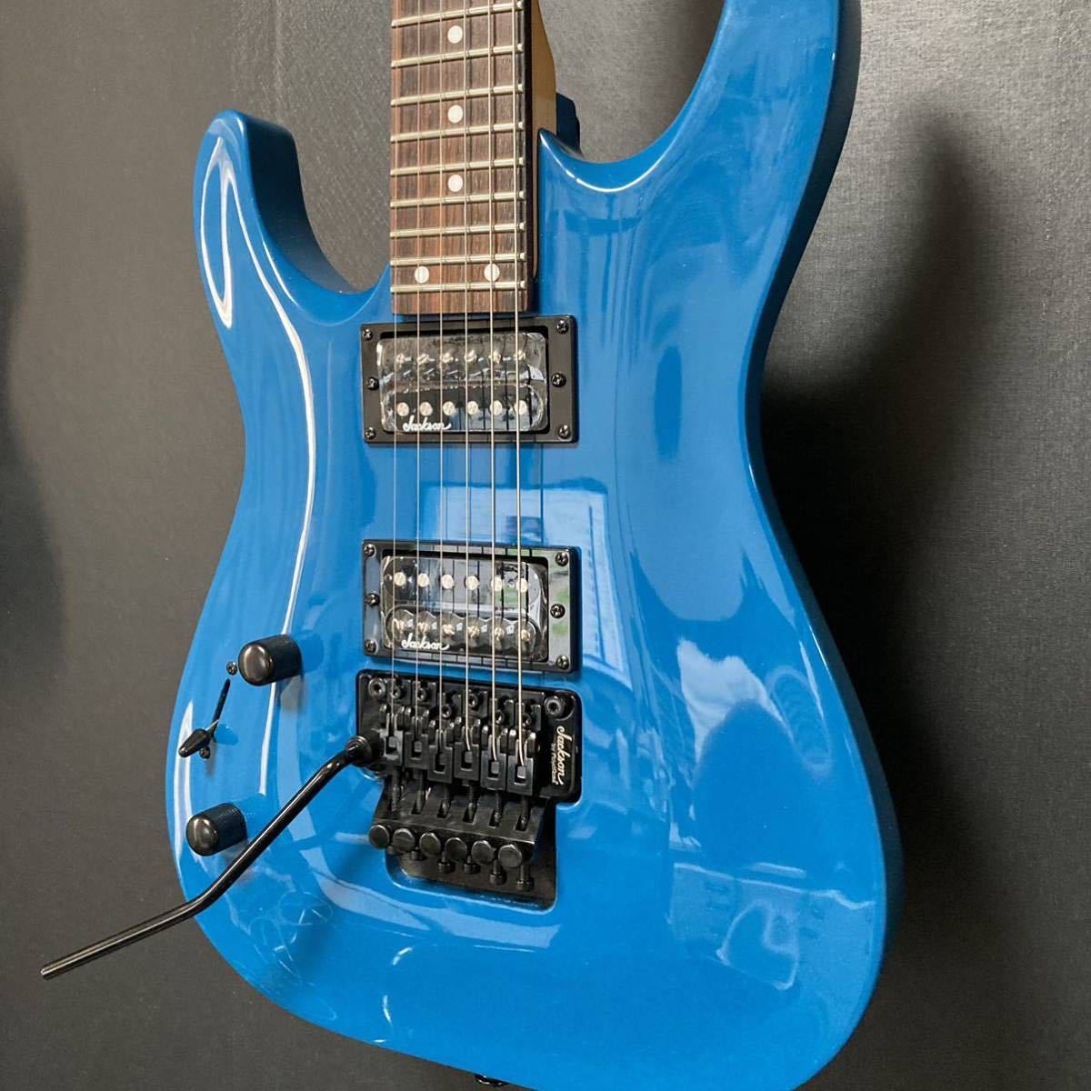 Jackson JS Series Dinky Arch Top JS32 DKA Amaranth Bright Blue+Grover Jackson Right Neck 左用 レフティ レフトハンド リバースヘッド_8