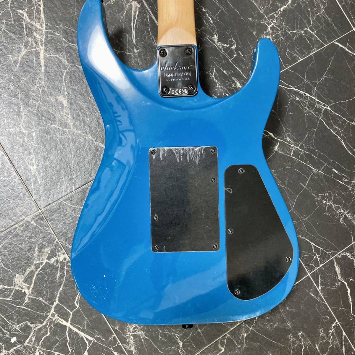 Jackson JS Series Dinky Arch Top JS32 DKA Amaranth Bright Blue+Grover Jackson Right Neck 左用 レフティ レフトハンド リバースヘッド_9