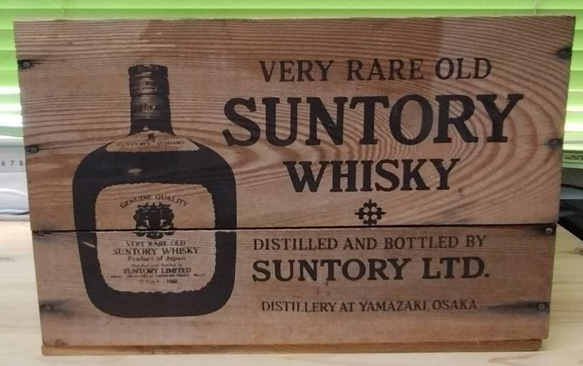 サントリー オールド 木箱 6本用 SUNTORY WHISKY ダルマ 昭和レトロ 