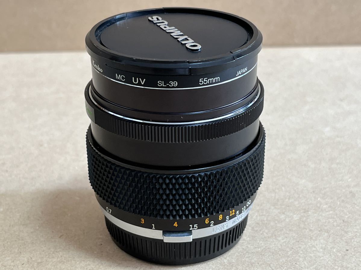 ◇ OLYMPUS オリンパス OM-SYSTEM G.ZUIKO AUTO-S 55mm 1:1.2 カメラ