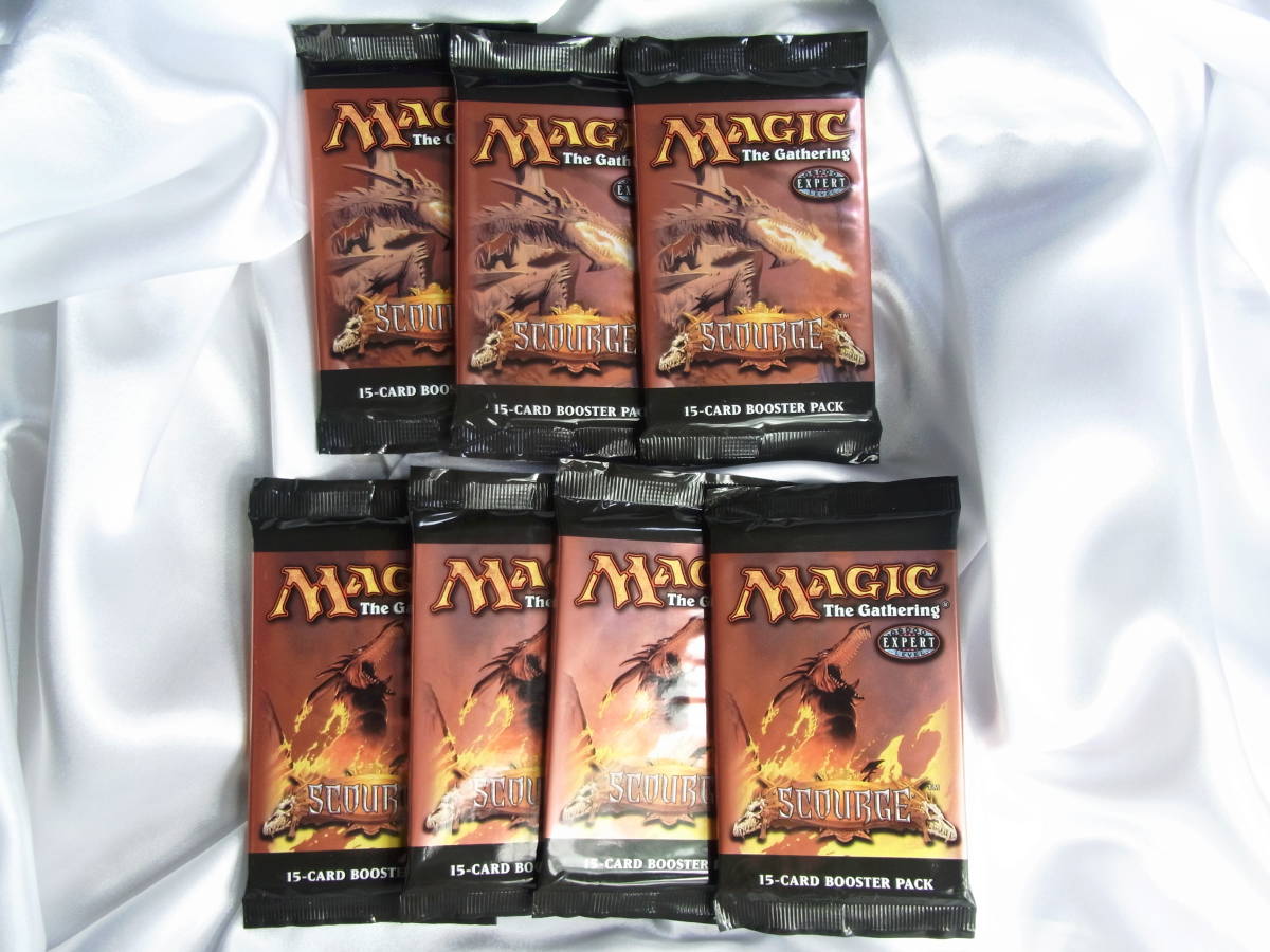 新作登場，定番人気 MtG Scourge／スカージ 英語版 ｘ７パックセット(パック、ボックス、特殊セット)｜売買されたオークション情報、yahooの商品情報をアーカイブ公開 - オークファン パック、ボックス、特殊セット