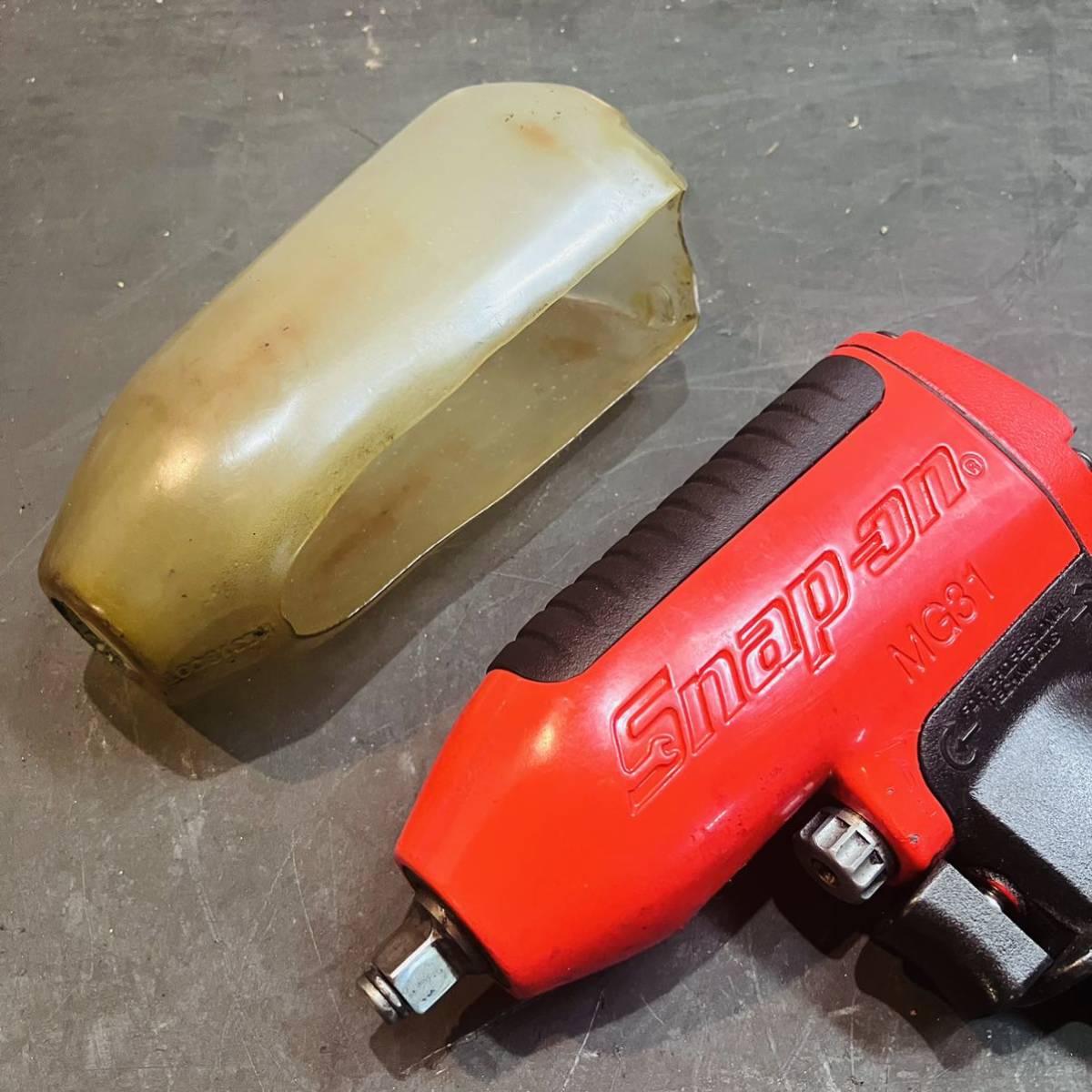 Snap-on スナップオン 3/8 エアーインパクトレンチ マグネシウムケース