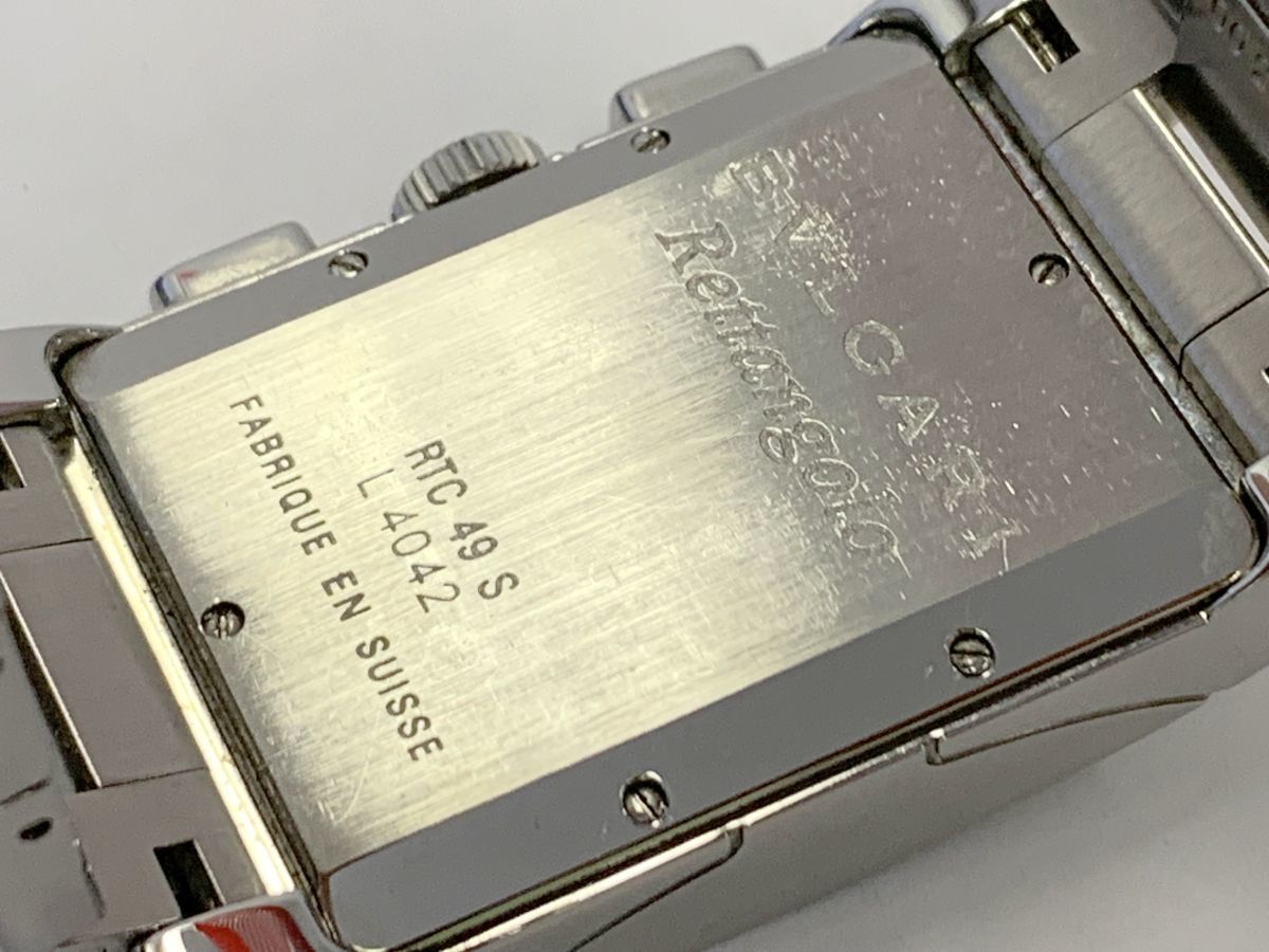 V462-O43-140 【電池交換済み】 BVLGARI ブルガリ レッタンゴロ RTC49S 