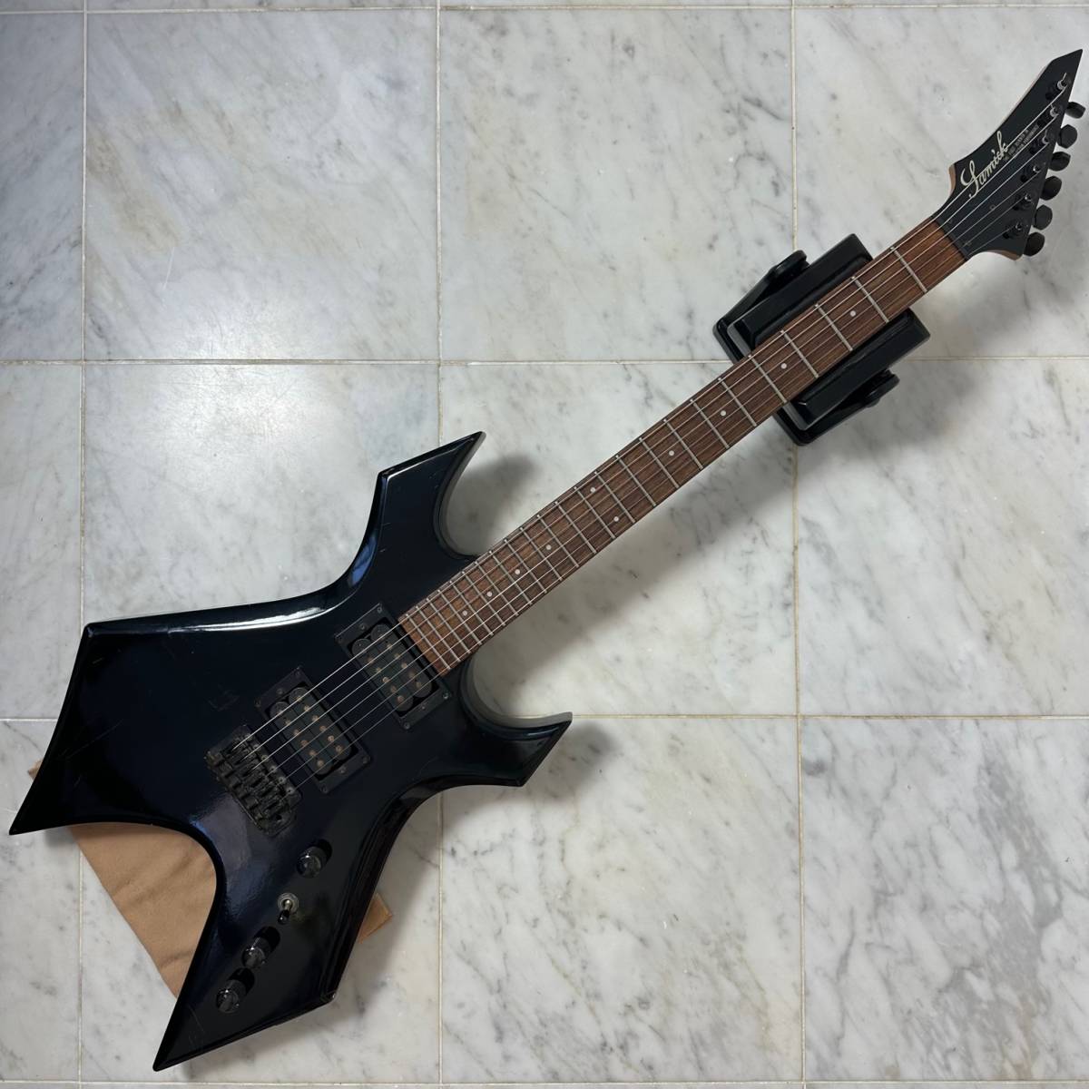 カスタム　SAMICK サミック　ワーロック warlock 　変形エレキギター サミック Yahoo!オークション Samick ワーロックタイプ エレキ