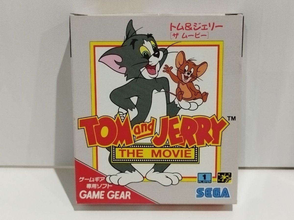 SEGA ゲームギア トム＆ジェリー ザ・ムービー 箱説付　国内正規品　激レア GG/ゲームギア】トムとジェリー ［ザ・ムービー］【ac01h】 Tom Jerry